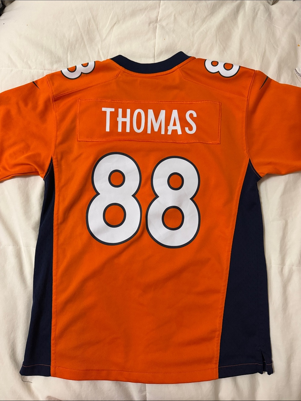 Demaryius Thomas #88 Orange Football Jersey Denver Broncos